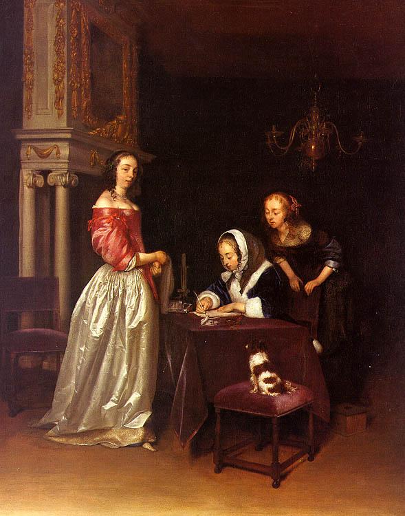 Gerard Ter Borch Curiosity